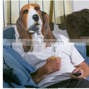Bowser Basset Hound Mask, Latex Dog Mask thumbnail-1