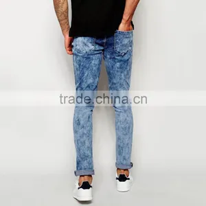 Fashion Pantlones Plain Best Selling Good Quality Slim Jeans thumbnail-2
