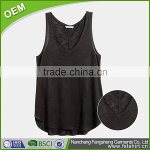 Sleeveless Round Neck Knitted Vest for Summer Ladies Sexy Sweater thumbnail-1