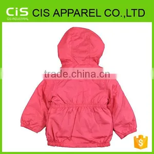 Girls Ladies Red Long Sleeve Hooded Coat thumbnail-2