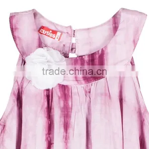 Cotton Baby Rompers Toddlers Tye Dye Dress Wholesale Baby Clothes thumbnail-4