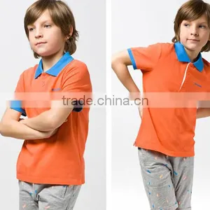 Custom Short Sleeve Man Boys pk Polo T-shirt thumbnail-1