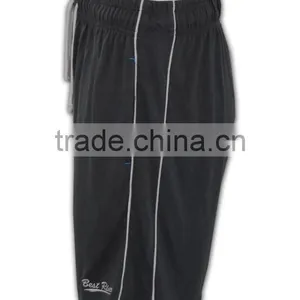 OEM Manufacturer High Quality Wholesale Custom Sport Trousers Black thumbnail-3
