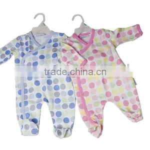 Baby Cotton Long Romper/baby Wear/baby Garments/baby Clothing thumbnail-1