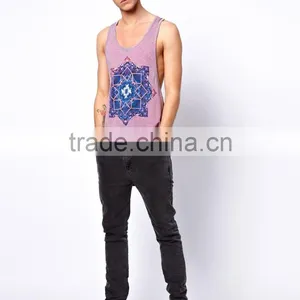 Burnout Effect Printed Vests thumbnail-4
