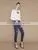 2017 Girl's Cotton Knitted With Beading Short Sweater Designs thumbnail-3