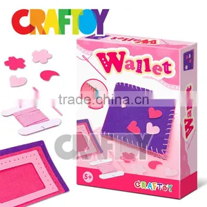 Sewing Wallet Mini Bag En71 DIY Craft Toy Kit thumbnail-1