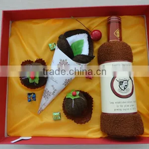 100%cotton Cake Towel thumbnail-1