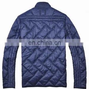 2015 Nylon Fabric With Dimond Quilting Down Jacket thumbnail-3