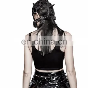 Punk Rave Post Apocalyptic Fetish Head Harness-mask S-201 thumbnail-4