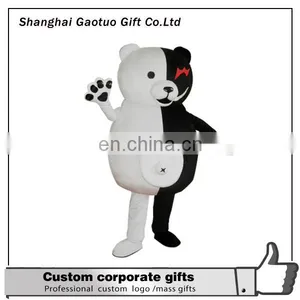Promotional Custom Black and White Cat Advertising Costume for Adult Wearing thumbnail-1