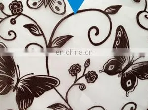 Plastic Button Design of Flocking Magnetic Door Screen For Home Decoration thumbnail-5