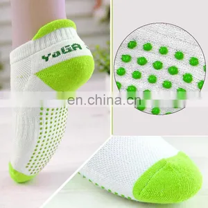 Women Fitness Women Professional Yoga Socks Anti Slip Rubber Dots Sports Indoor Exercise Socks Latex Pilates Socks thumbnail-1