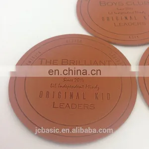 OEM Custom Fashion Clothing Leather Jeans Main Labels thumbnail-4
