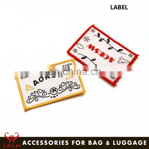 Nice Garment Woven Label Cloth Tags for Clothing thumbnail-2