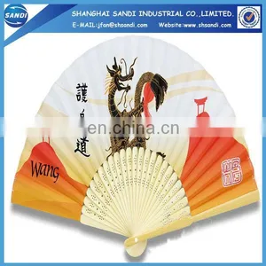 Promotion Wooden Fan Handle thumbnail-1