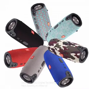Factory Direct Selling Small War Drum Wireless Bluetooth Speaker 1+1 Series Plug-in Card USB Outdoor Portable Waterproof thumbnail-2