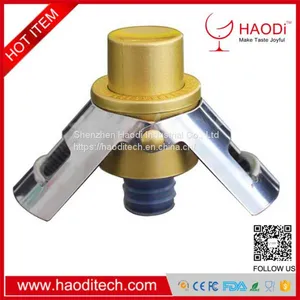 HD-JS0006 Bottle Sealer for Champagne Prosecco & Sparkling Wine With a Built-In Pressure Pump thumbnail-2