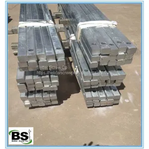 Galvanized 1 3/4 Inch Square Bar Helical Pile thumbnail-2