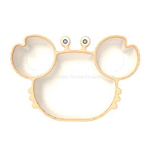 New Design Animal Shape Tableware Baby Dishes Non-toxic Dinnerware Plates Sets for Kids thumbnail-4