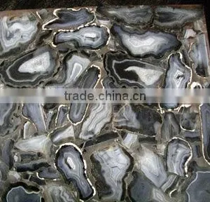Black Rainbow Gem Stone Slab thumbnail-1