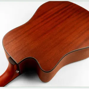 Custom Wood Acoustic Guitar OEM Manufacturer 41 Inch Plywood Guitar Factory Made for Sale thumbnail-5