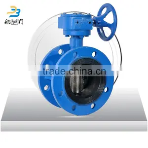 China Supplier Worm Gear Operated Flange Butterfly Valve Dimensions thumbnail-5