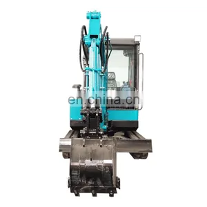 Construction Machines Excavator Mini Farm Excavator Hydraulic Pump Mini Excavator thumbnail-4