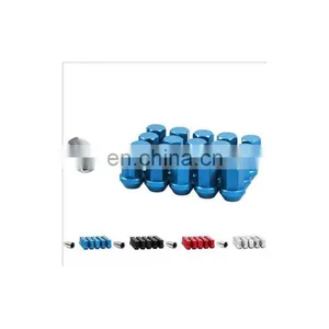 20 Pcs 35 Mm Coloured Wheel Nuts Car Wheel Nuts Race Lock Titanium Lug Nuts Acorn Rim Forged thumbnail-1