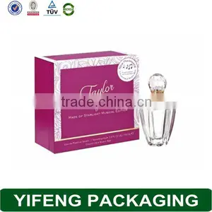 Girls Lady Perfume Packaging Cardboard Paper Gift Perfume Box With Logo Printed thumbnail-2