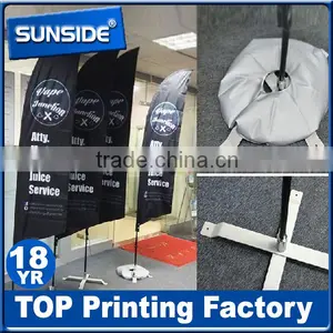 Advertising Banner Teardrop Banner Beach Flag for Advertising-D-0603 thumbnail-6