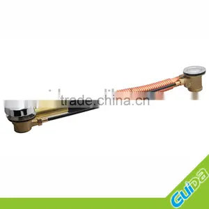 Modern Chrome Pop Up Overflow Bath Plug Waste thumbnail-1