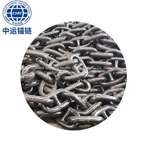 Japan Supply 60MM Stud Link Anchor Chain With LR NK CCS BV thumbnail-1