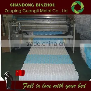 China Manufacturer High Carbon Steel Wire Rod Pocket Spring for Diamond Mattress thumbnail-4