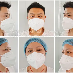 Medical Protective Disposable Earloop Mascarilla kn 95 Face Mask thumbnail-1