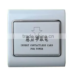 Best Quality Energy Saving Key Card Power Switch RFID T5577 or 13.56mhz hf 1k Card Hotel Energy Saving Switch thumbnail-2