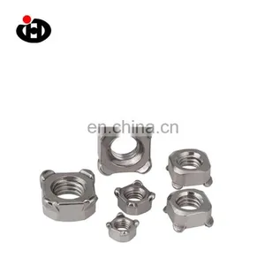 Hot Sale JINGHONG Square Stainless Steel Plain Weld Nut With Four Spot DIN928 thumbnail-4