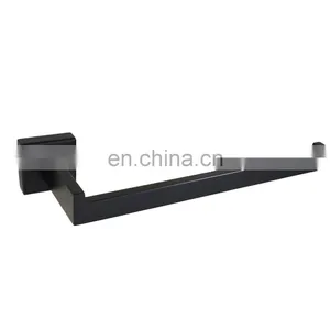 Wall Mount Toilet Paper Holder Stainless Steel Bathroom Tissue Holder With Mobile Phone Storage Shelf thumbnail-1