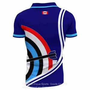 Custom Sublimation Fashion Dart Polo Shirts thumbnail-1