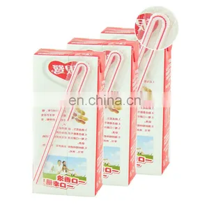 250ml Base/slim/SQ Juice Milk Aseptic Brick Shape Carton Filling Machine thumbnail-1
