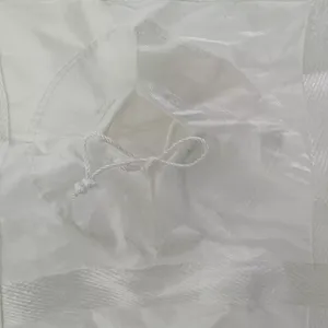 Big Bag 1200 Kg The Top Valve Bottom Valve 100% Virgin Polypropylene UV Resistance With Polyethylene Liner Bag U Panel Woven Big Bag 1.5 Ton Super Sacks thumbnail-5