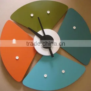MDF Master Design Flower Shape Wall Clock thumbnail-2