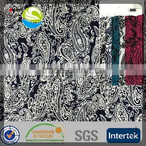 Fashion Printed 55% Cotton 45% Polyester Poplin Fabric for Shirt thumbnail-2