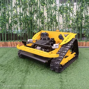Robot Slope Mower, China Brush Mower for Slopes Price, Remote Control Hillside Mower for Sale thumbnail-2