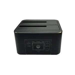 Dual-bay Dual Bay Docking Station Hdd With Clone and Erase thumbnail-3