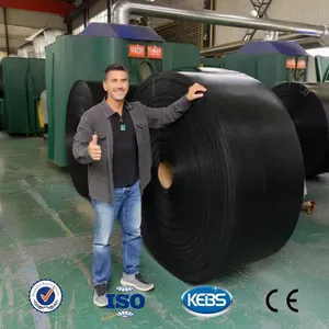 Quality Conveyor Solutions | Rubber Conveyor Belt | Composite Rollers/Heavy Duty Steel Cord Rubber Conveyor Belt St630-St2500 thumbnail-1