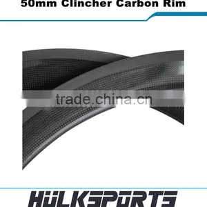 700c Carbon Fiber Road Bike Rims 23mm Width Carbon Bicycle Rim Cycling Wheels 50mm Clincher Carbon Rim thumbnail-3