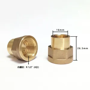 Brass Fittings,Socket Female Thread Joint thumbnail-5