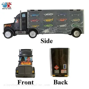 XINYU American Style Deliver Truck Toy With Die Cast Cars thumbnail-3