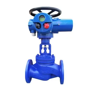 Manufacturer Direct Sales Corrugated Pipe Globe Valve Electric Globe Valve thumbnail-1